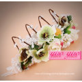 model spring style custom fashion hair clip accessories flower tiara